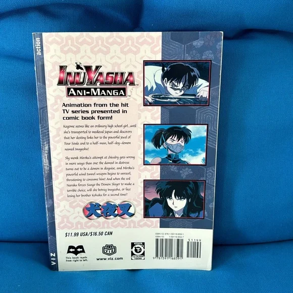 Inuyasha Comic Volume 10 Created By Rumiko Takahashi Ani - Manga Color Comic - Picture 2 of 7